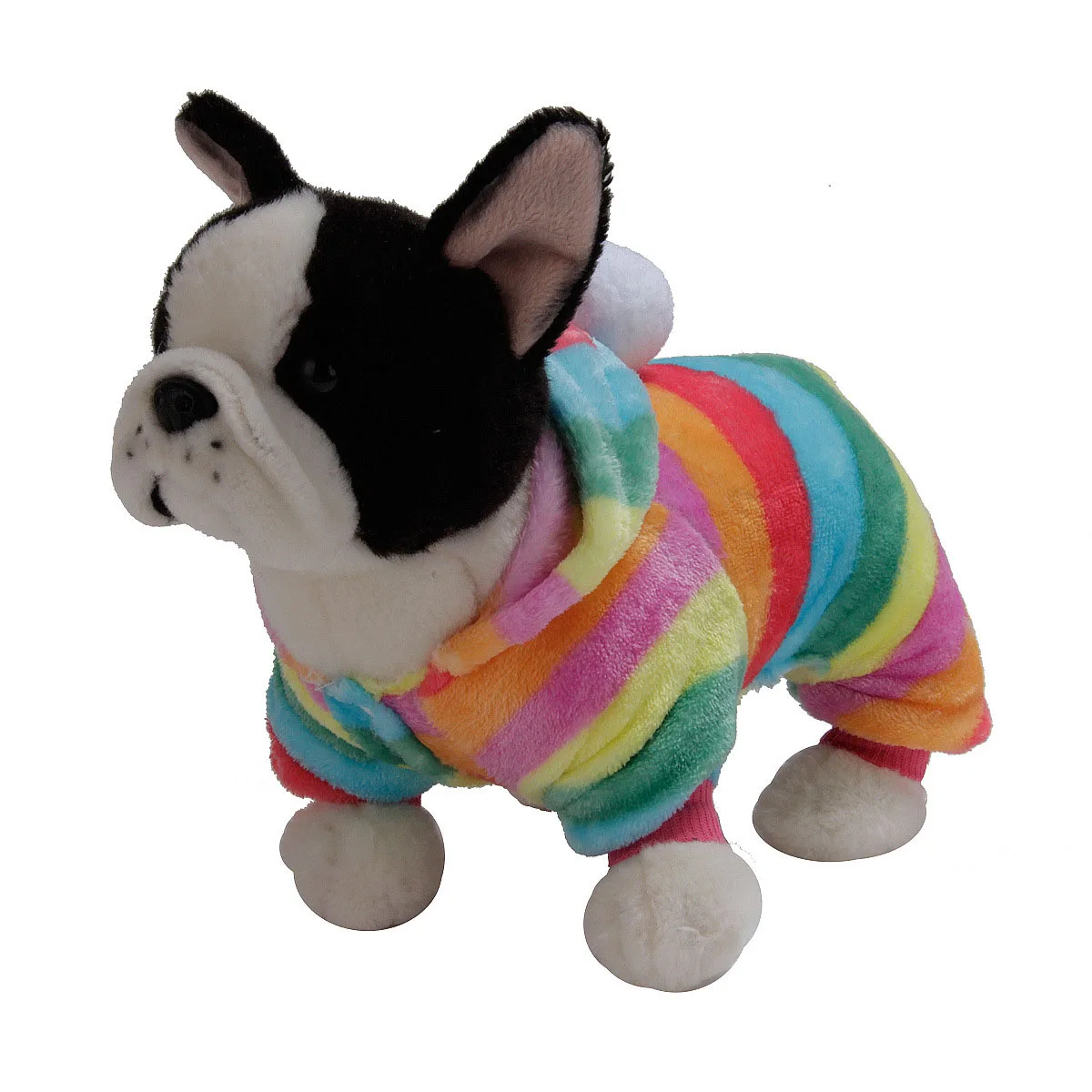 Pet Dog Cat Clothes Fleece Jumpsuit Winter Puppy Four Legs Clothing Warm Pajamas Pet Clothing Dog Yorkshire Chihuahua Costume