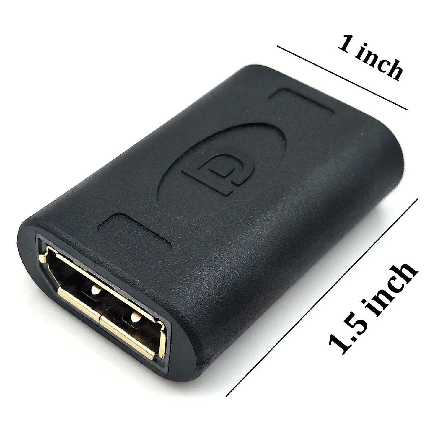 1pc Displayport to Display port Coupler DisplayPort DP Female to DP Female Convertor Extension Adapter Connector Extender