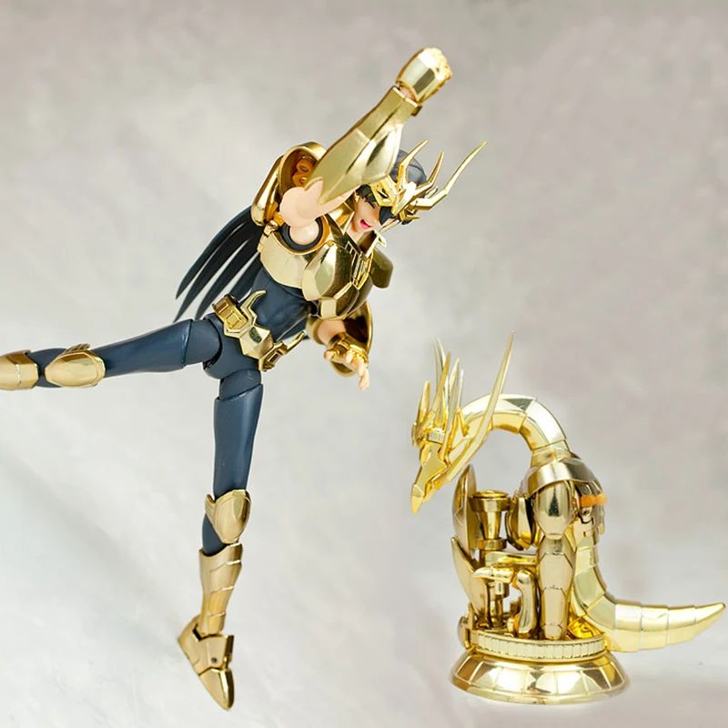 Original Bandai Tamashii Saint Seiya EX 30TH Anniversary Golden Shiryu New Bronze Saint PVC Action Figure Model Toys Gifts