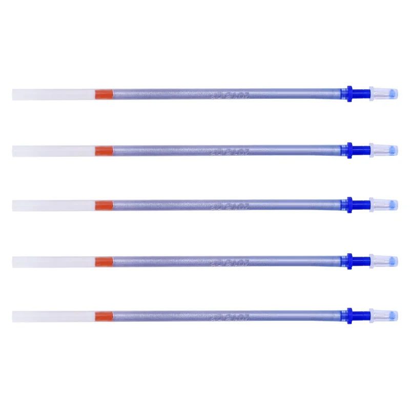 50PCS Mercury Refillable Pen Water Erasable Pens Fabric Leather Cutting Tool Leathercraft Tool for Leather image 2