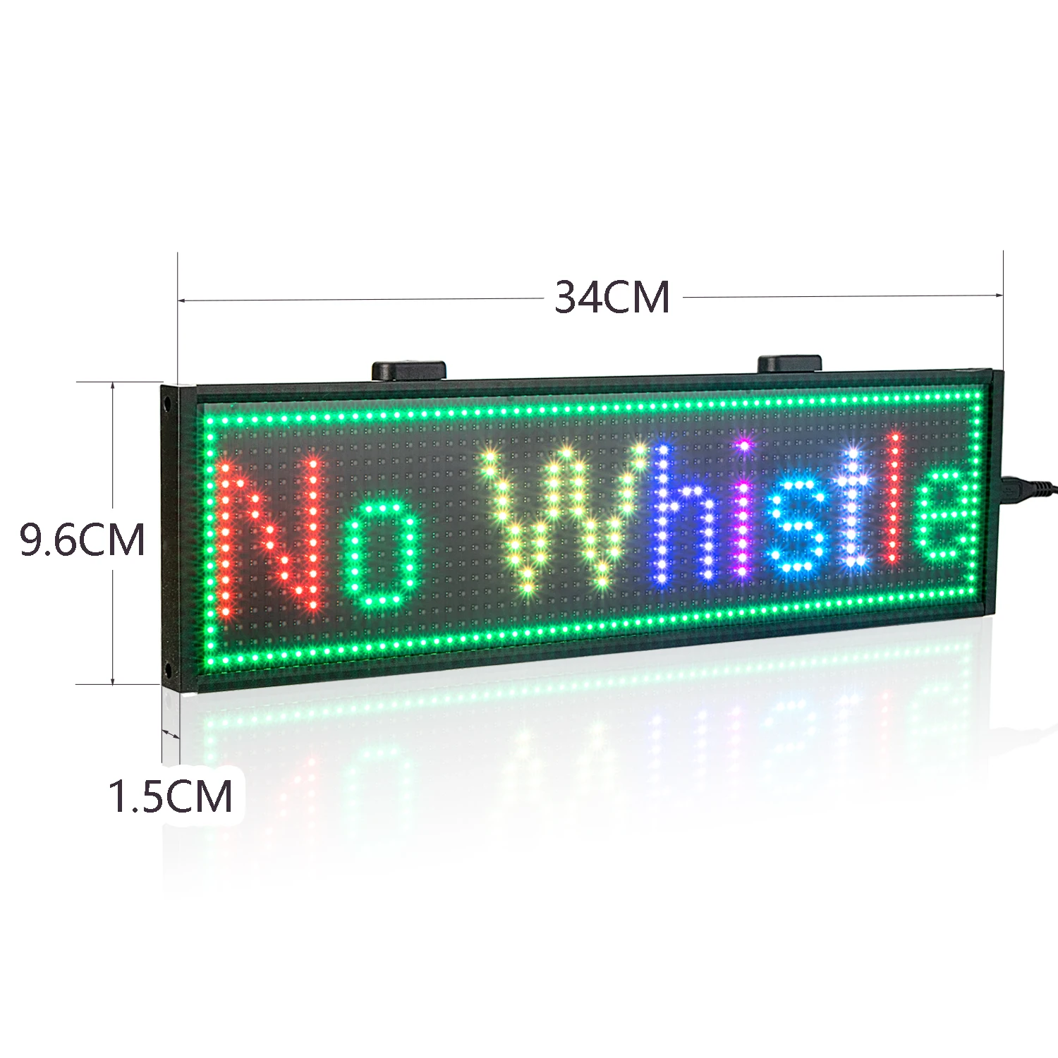 P5 12V  RGB Full Color LED Billboard Digital Moving Scrolling Messages Led Car Sign Board for Car Rear Window APP Programmable