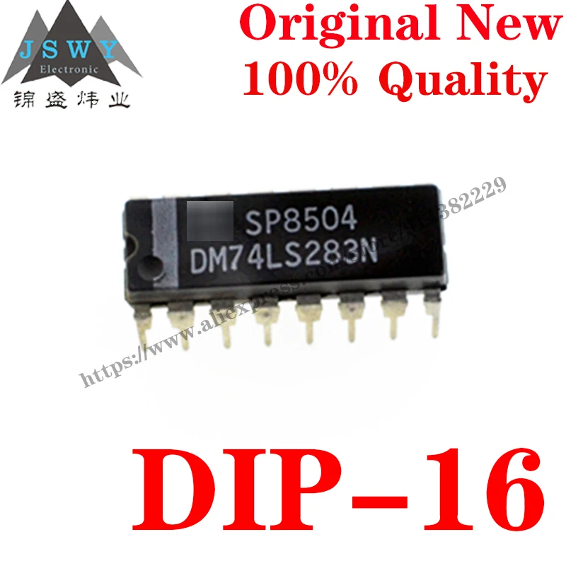 10~100PCS DM74LS283N DIP-16 Semiconductor Logic IC Logic Adder and Subtractor IC Chip for module arduino Free Shipping DM74LS283