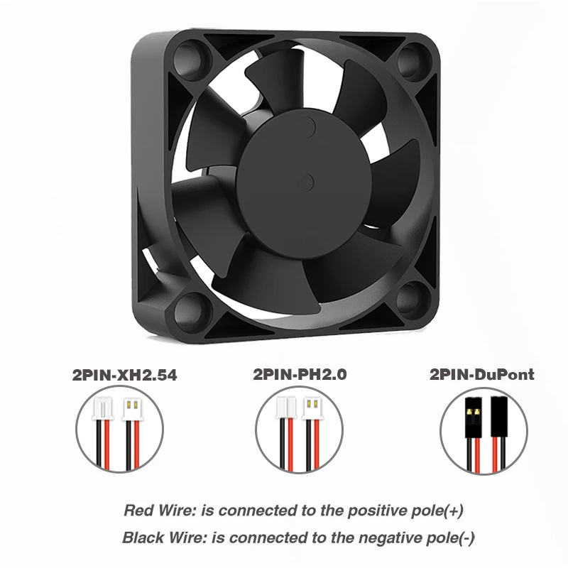 1/2/5PCS 40MM USB Cooler DC 5V 12V 24V 40x40x10mm Dual Ball Mini Cooling Fan 4010 Axial Fan 40MM for 3D Printer,DVR,NAS Cooling
