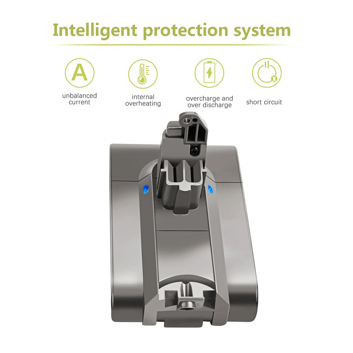 BATTOOL V6 4,0 21,6 V batterie für Dyson V6 DC62 DC58 DC59 SV09 SV07 SV03 Staubsauger Ersatz batterie Li-Ion батарейки