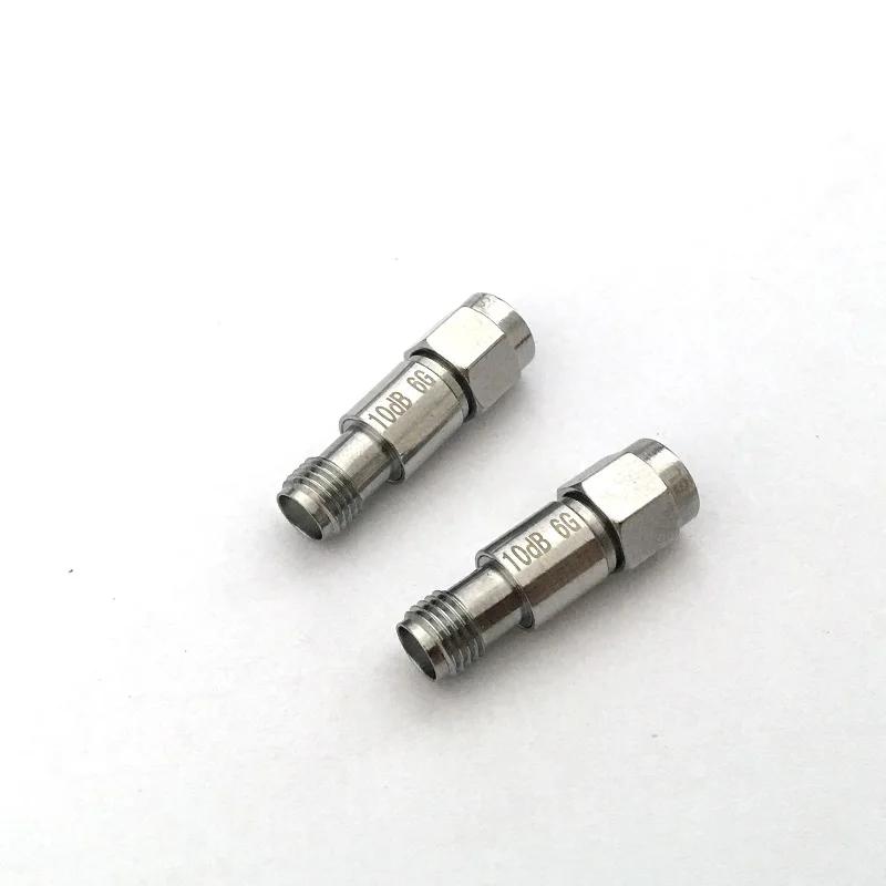 Laser mark SMA attenuator fixed 1/2/3/5/6/10/15/20/30/40/50 / 60dB; 6G 2w