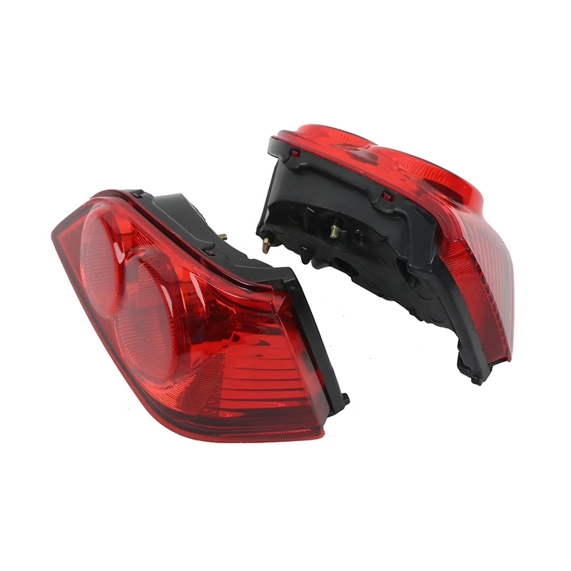 Motorcycle Brake Turn Signal Tail Light Red Lens For Honda GL1800 Goldwing 1800 2001-2011