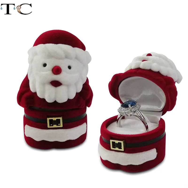 Kreative Samt Schmuck Box Mini Container Ring Box Ohrringe Ringe Lagerung Box Kleine Zubehör Display Geschenk Box