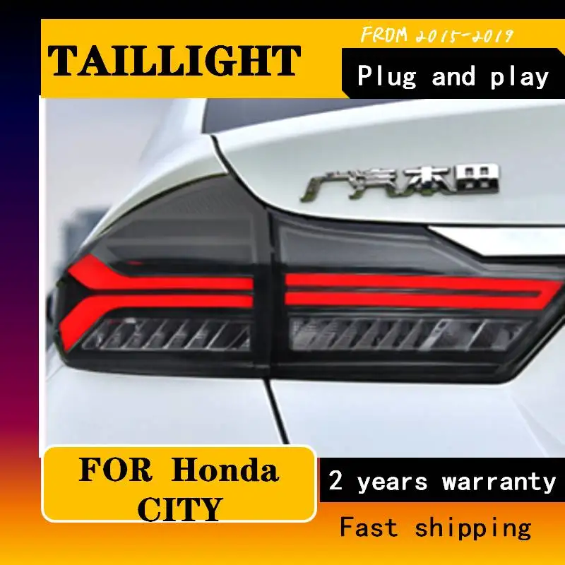 

Автомобильные аксессуары для Honda CITY: задние фонари, указатели поворота, 2015-2019 гг.