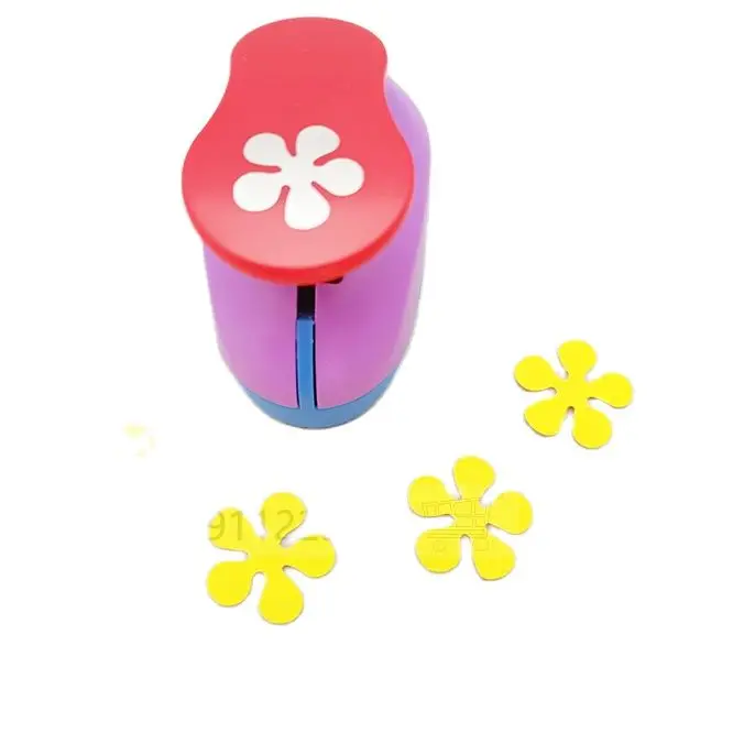 6pcs 1'' flower punch 25mm diy craft hole puncher scrapbooking punches eva maker Kids scrapbook paper cutter Embossing sharper