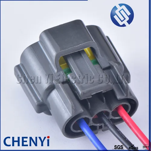 Imagen 2 del producto Conector hembra de bobina de encendido de 3 pines, conector impermeable TPS 6098-0141, conector de cable para motor Renault Nissan Skyline 4g63t