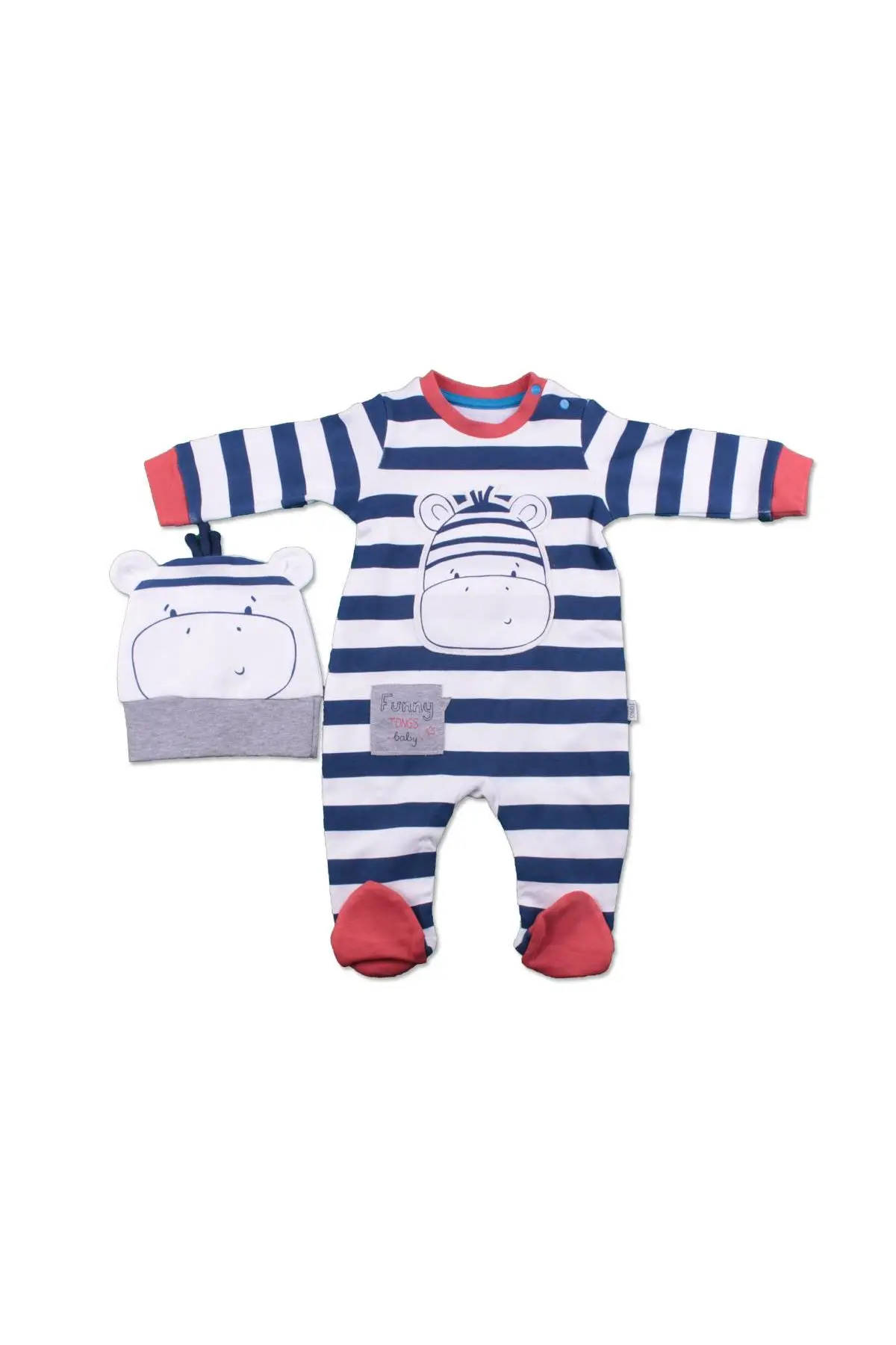 Tongs Baby Jumpsuit 2140 Tile