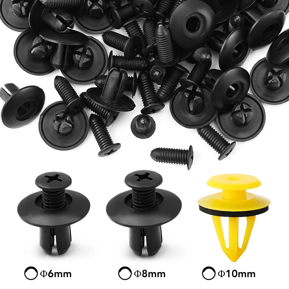 Car Bumper Clips Retainer Fastener Rivet for Chery Fulwin QQ Tiggo 3 5 T11 A1 A3 A5 Amulet M11 Eastar Elara