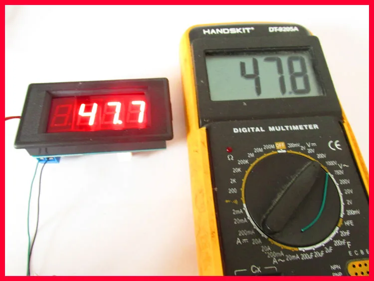 Voltímetro icl7107, peças para kit diy, produção eletrônica de cabeçote, voltímetro digital