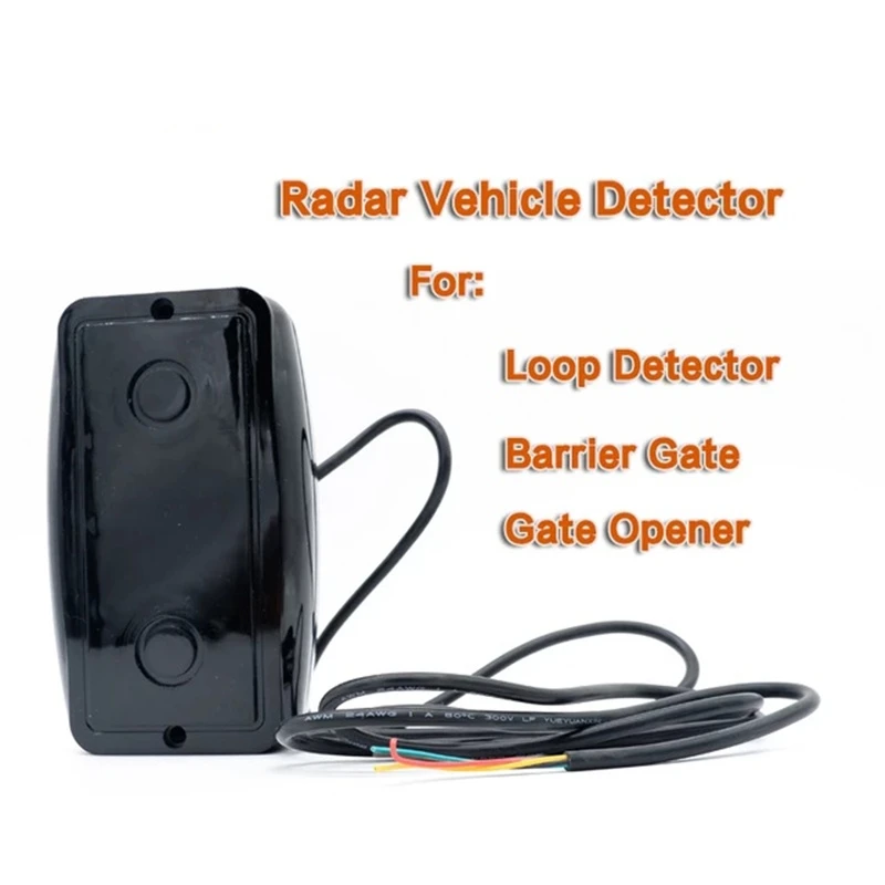 New Product Release IR Radar Vehicle Detector Sensor Replaceable Safety Loop Detectors For Gate Barrier Opener Motor Engine