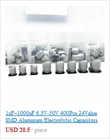 2 Stück 10W 25W 50W 0,01 W Aluminium Hoch leistungs metall gehäuse Draht gewickelte Fest widerstände-10k Ohm Blind last Draht gewickelter Widerstand – Detail 26