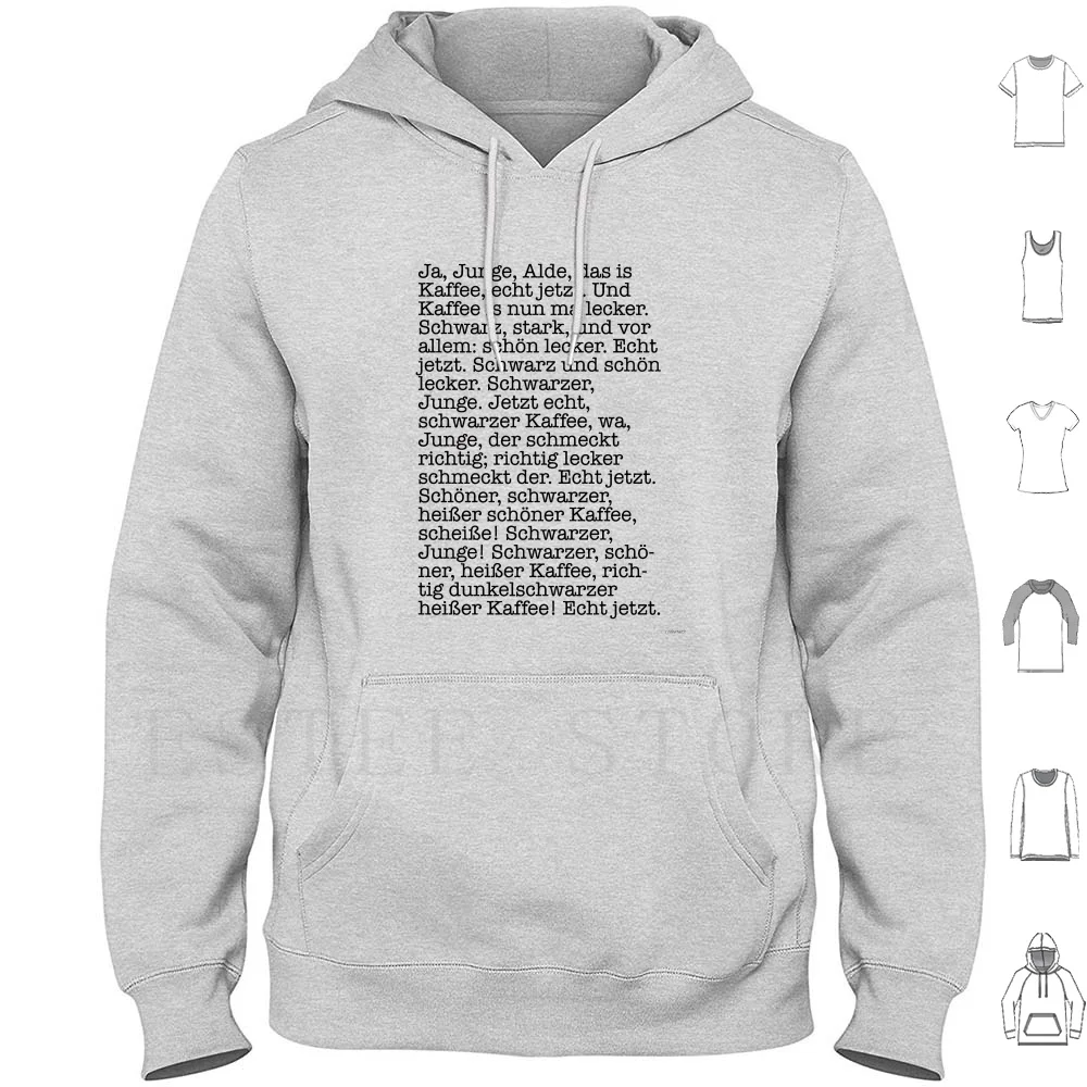Café noir, garçon! Hoodies Meaningless In The Universe Black Coffee Coffee Jean Luc Picard Star Picard Siw