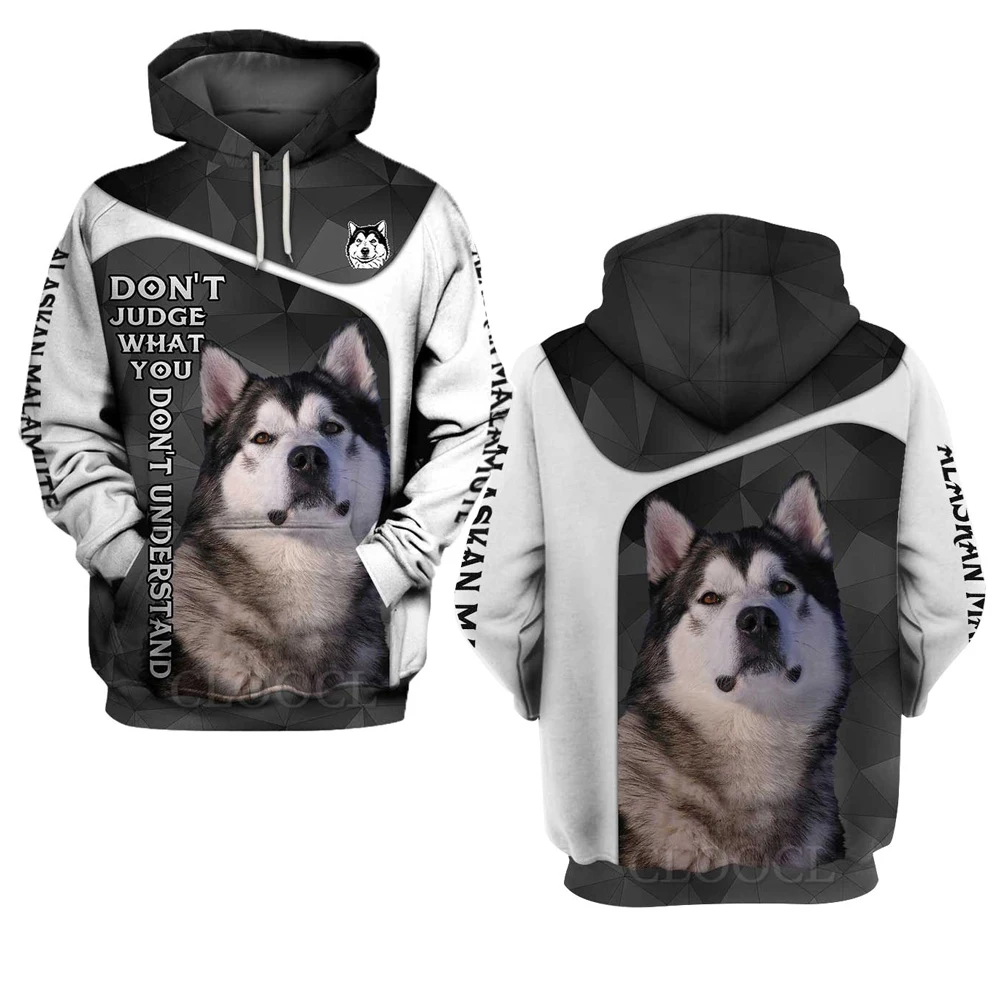 

CLOOCL Christmas Hoodie Husky Bull Terrier Sharpei 3D All Over Printed Autumn Men Women Hooded Pullover Sudadera Hombres