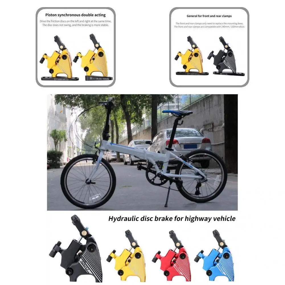 

4Pcs/Set Bicycle Caliper Lightweight Bike Brake Calipers Good Toughness Drive Brake Calipers