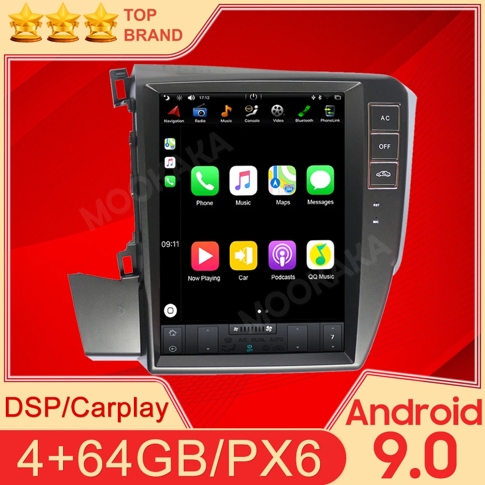 

PX6 4 + 64 ГБ Android 9.0 для KIA CARENS 2006 2007 2008 2012 2013 Мультимедийное видео GPS-навигатор Автомобильный радиоплеер стерео 2 DIN DVD