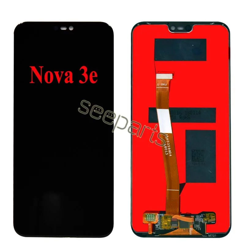For Huawei Nova 3 LCD Display Touch Screen PAR LX1 LX9 Nova 3i LCD INE LX2 L21 Nova 3e Display ANE LX3 L23 Screen Nova3 LCD