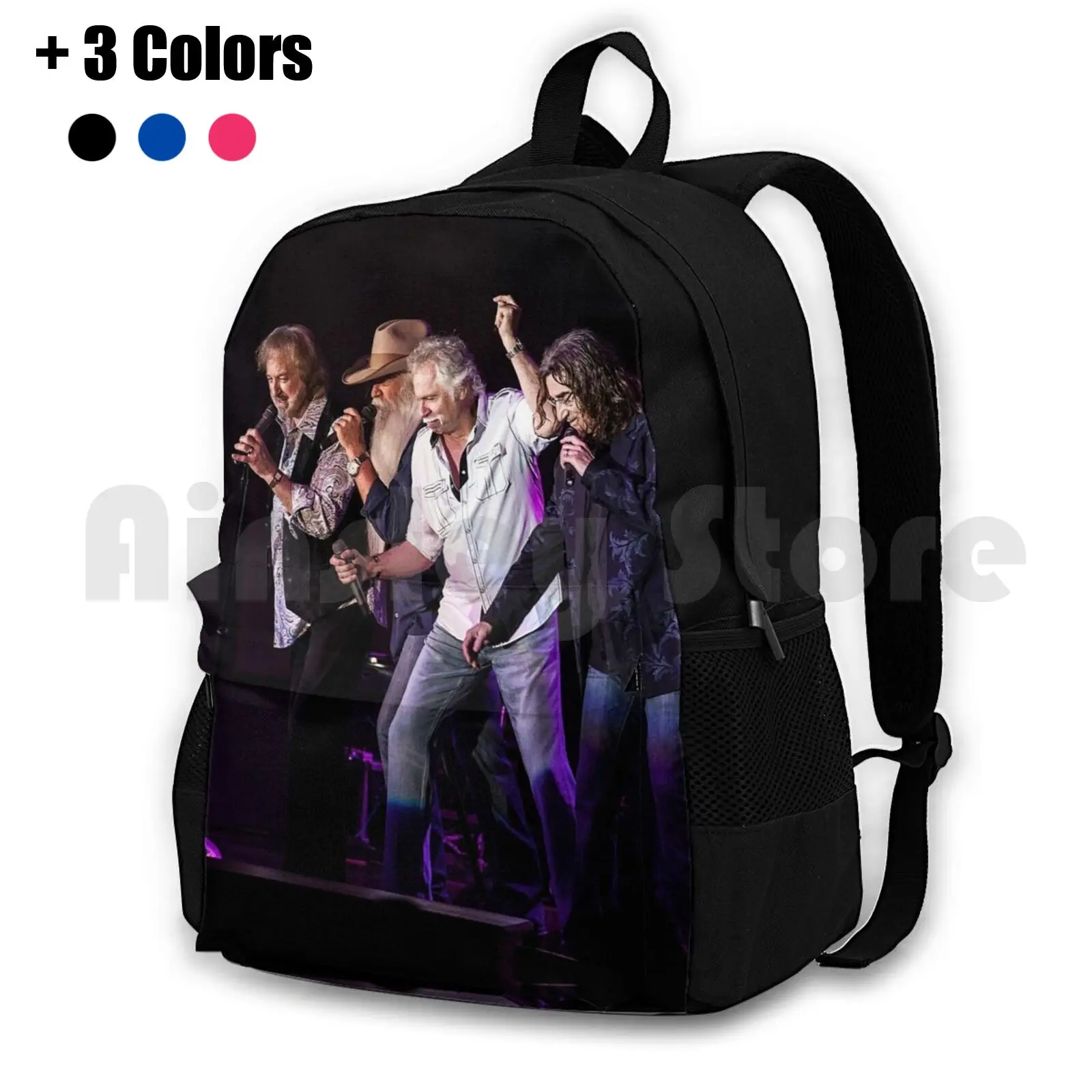 Oak Ridge Boys Outdoor Hiking Backpack Waterproof Camping Travel Country Western Music Pop Classic Oak Ridge Boys Legendary