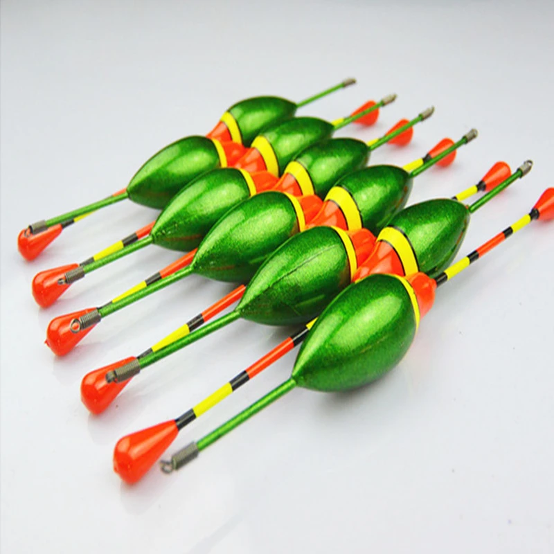 2pcs/lot Fishing Float 3g Fir Wooden Ice Floating Carp Buoy Boia Bobber Fishing Foam drift Light Multicolor Floats Accessories