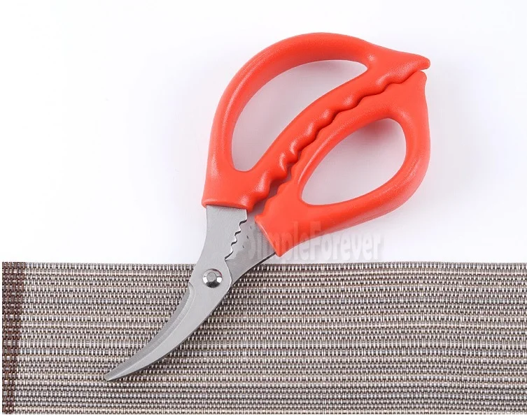 100pcs Wholesale Lobster Shrimp Crab Seafood Scissors Shears Snip Shells Kitchen Tool