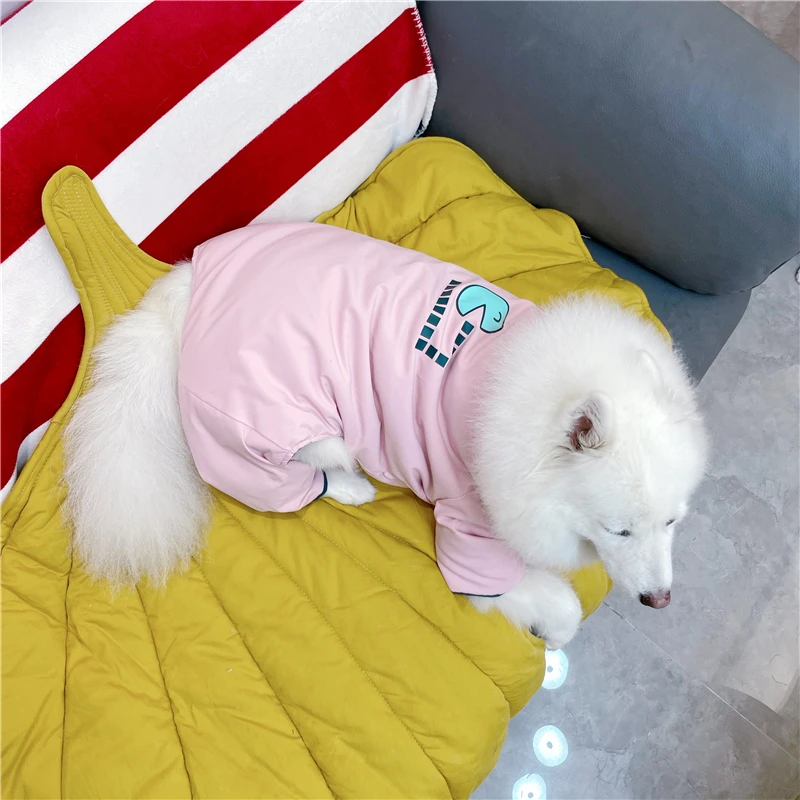

Pets Products Giant Dogs Clothes Winter Jumpsuit