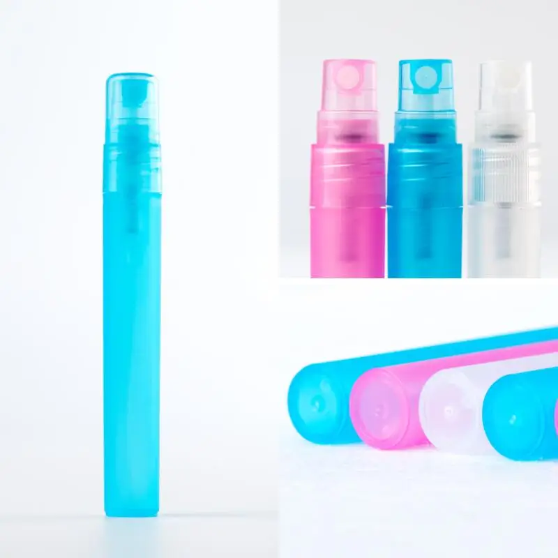 Mini 10ml/5ml Travel Spray Bottle PP Plastic Perfume Atomizer Small Empty Makeup Pump Containers LX9233