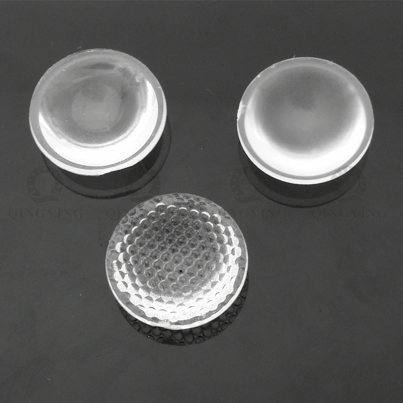 10pcs-50pcs Optical PMMA LED Lens 19.5mm 20mm Plano Convex Acrylic Condenser Lenses For Zoom LED Flashlight Bike Head Lamp