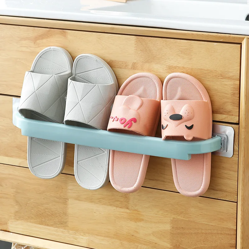 Plastic Trumpet Suction Cup Wall-Mounted Towel Rack Without Punch Hole Towel Rack Bathroom Waterproof Rack