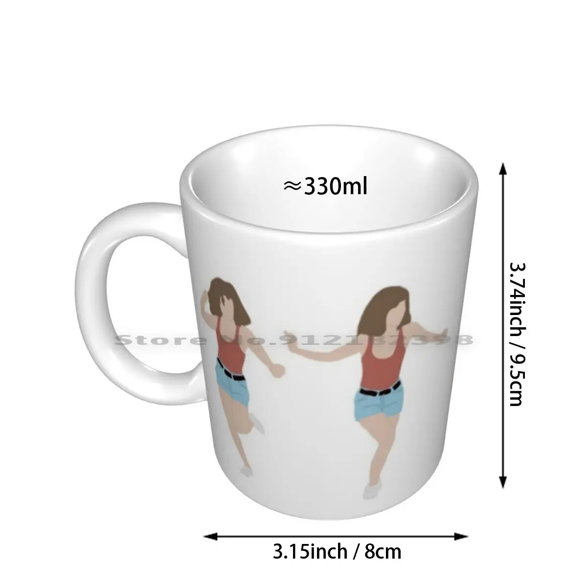 The Time Of My Life Ceramic Mugs Coffee Cups Milk Tea Mug Dirty Dancing Dirty Dancing Movie 80s Dance Dances Dancer Movies