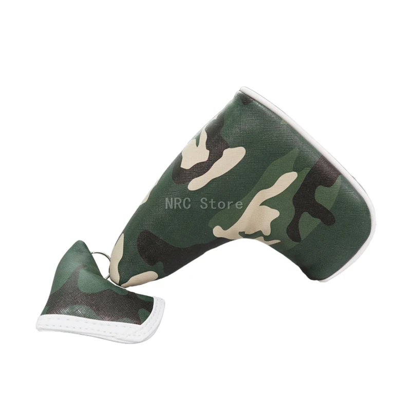 Golf Blade Putter  Headcover Covers Camouflage Putter Cover Magnet Headcover