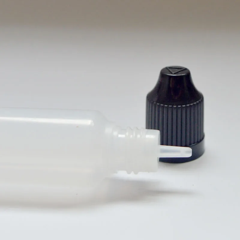 11pcs 30ml PE Plastic Dropper Pen Shape Bottle with Childproof Caps and Long Thin Tips Empty E Liquid Bottles