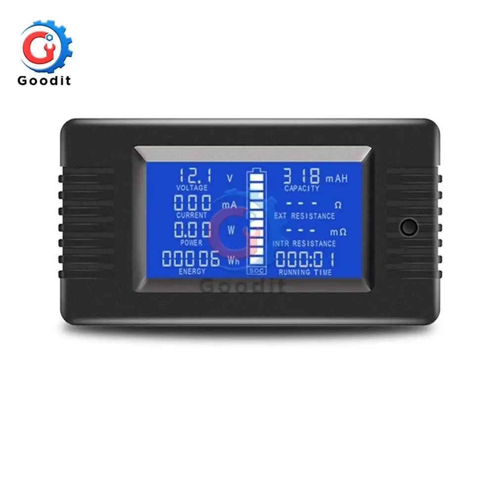 PZEM DC 0-200V 300A Multifunction Voltmeter Ammeter Car Battery Tester Capacity resistance electricity Voltage Meter monitor