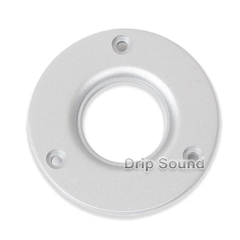 OD74mm 34mm Крышка твитера с внутренним отверстием Декоративная круглая фиксированная пластина динамика # Черный/Серебристый
