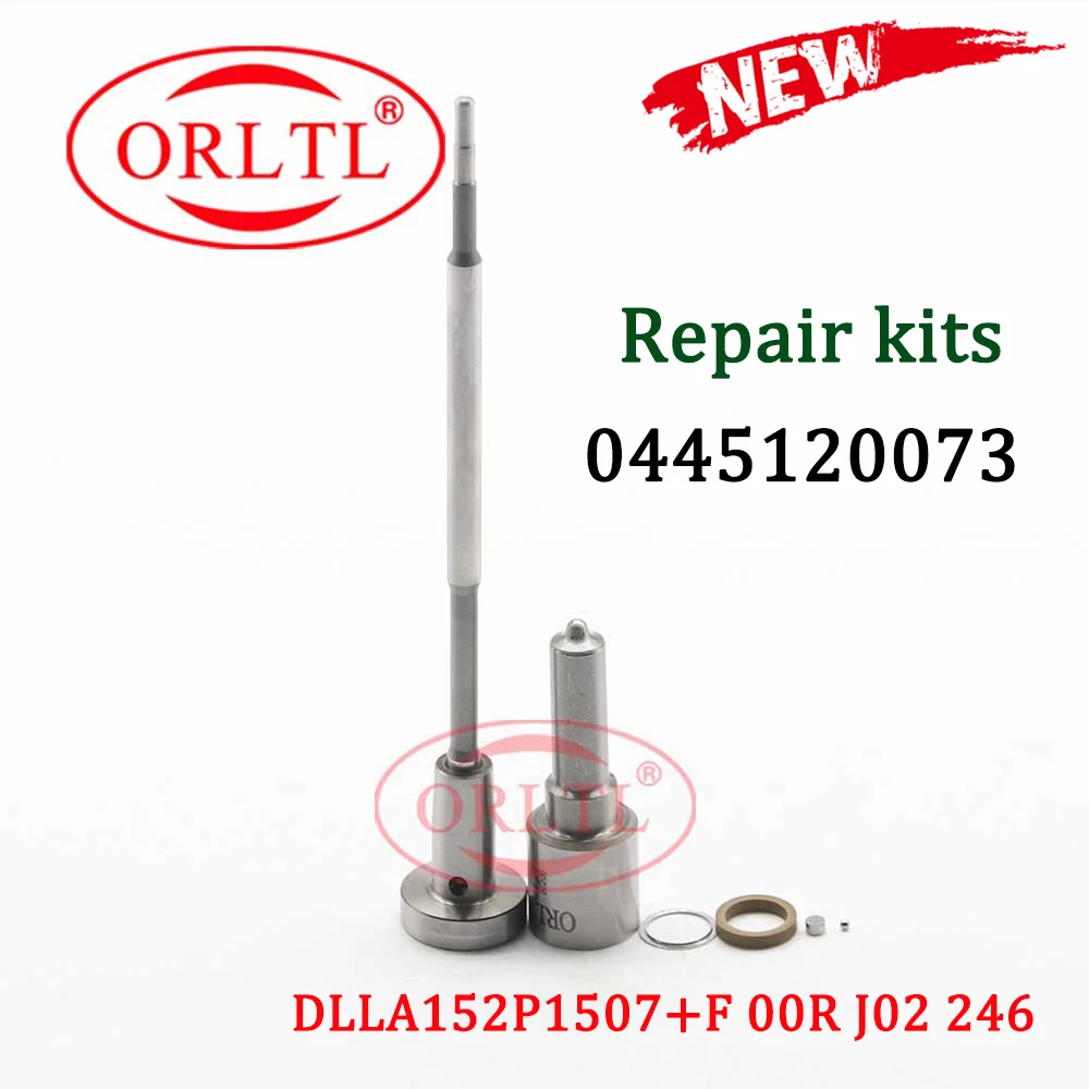 0445120073 Repair Kits Fuel Injector Nozzle DLLA152P1507 DLLA 152 P 1507 0433171929 Diesel Valve F00RJ02246 for 0 445 120 073