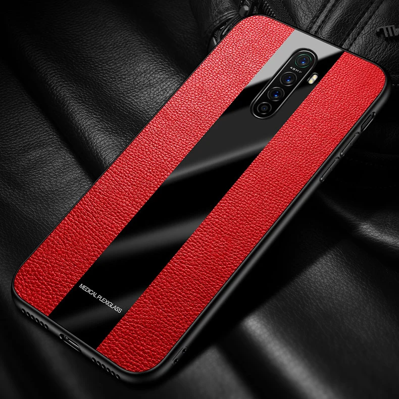 For OPPO Realme X2 Pro XT 3 5 Pro Case Soft Silicone Plexiglass Back Cover Case for OPPO Reno 2Z 2F 10X Zoom 3 Pro A5 A9 2020