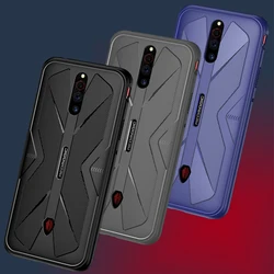 Nubia Red Magic 6R 6 6S 7 Pro Luxury Case Red Magic 5G 5S Soft Silicone Carbon Fiber Phone Protection Back Cover Shockproof Case
