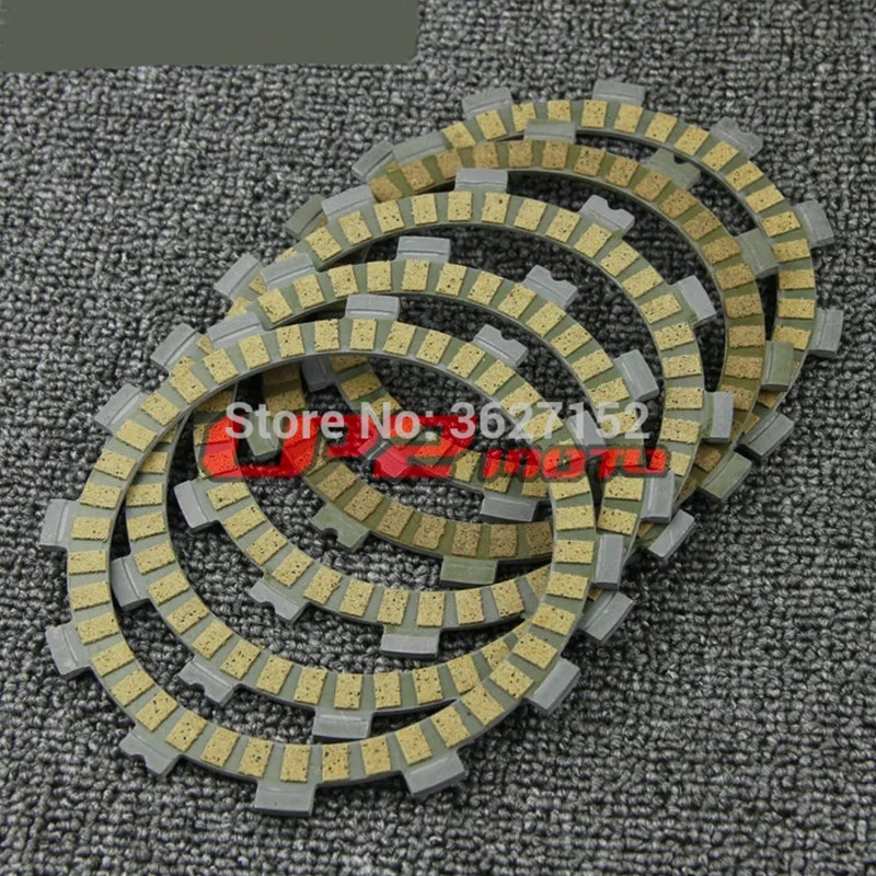 Clutch Friction Plate Discs For Kawasaki KLX125 A1/A2/A3/A6F. KLX125L B1/B2/B3/B6F 03-06 SACHS XTC125 00-07 X Road 125 06-07