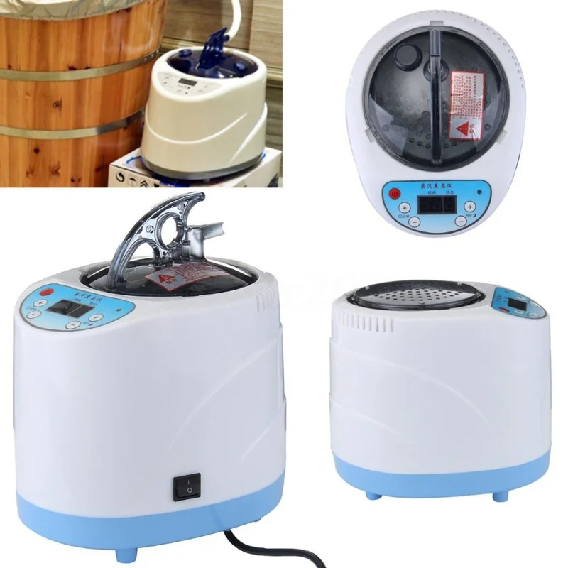 Steam Generator For Sauna Room 2.0L 1000W Fumigation Machine Home Steamer Pot Therapy Suitable SPA