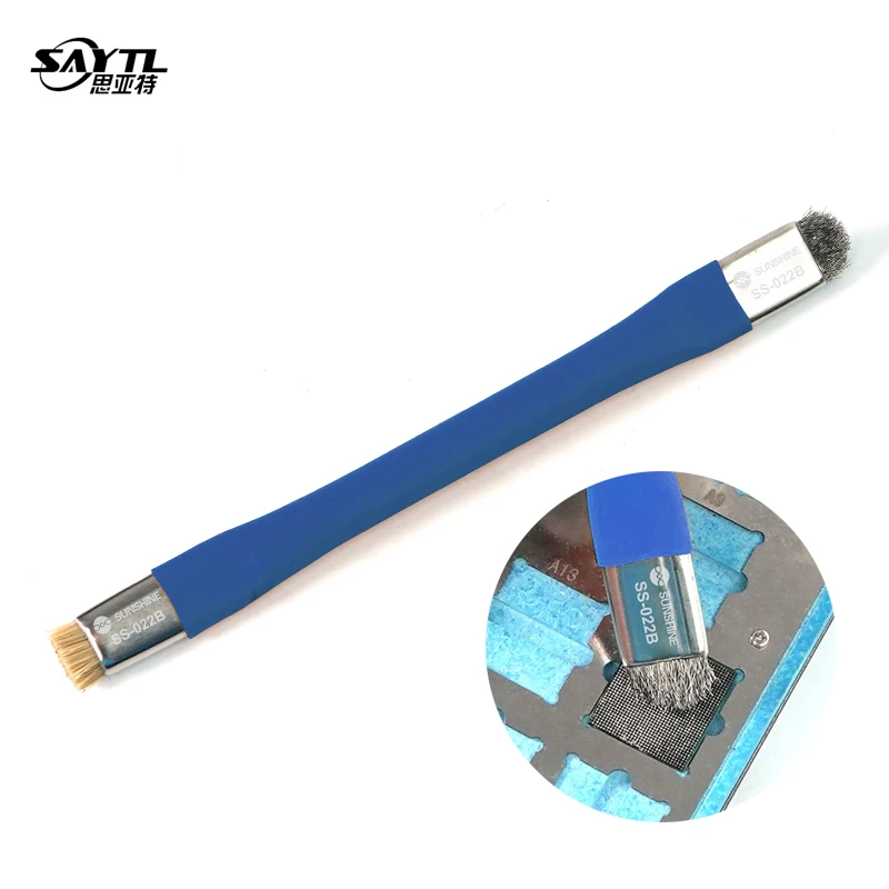 ESD ปลอดภัยแปรง Anti-Static เมนบอร์ด PCB ทำความสะอาดแปรงสำหรับซ่อมโทรศัพท์มือถือชุดเครื่องมือ Ferramentas