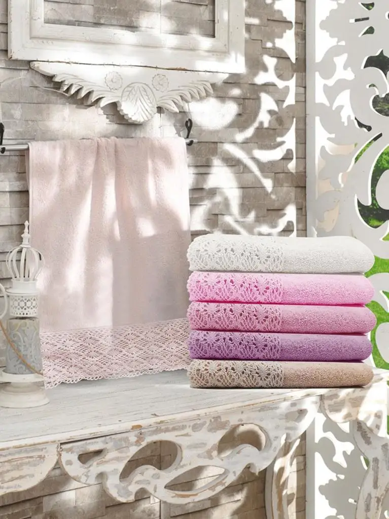 Simena Ruched 6lı Towel Set