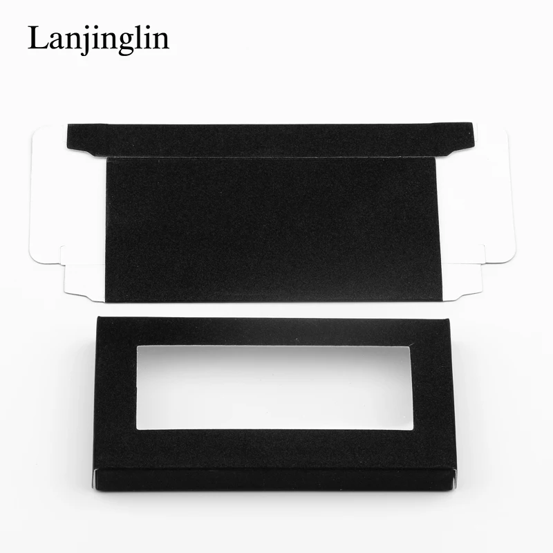 10Pcs Eyelashes Box Packaging Wholesale Empty Paper Lashes Case Eyelash Packaging Box Makeup Tools Wholesale Eyelash Boxes Bulk