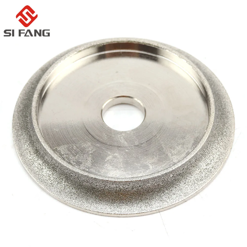 100mm Diamond Grinding Wheel 45 degrees 4 inch Electroplated Grinder for hard alloy  tungsten steel milling cutters etc