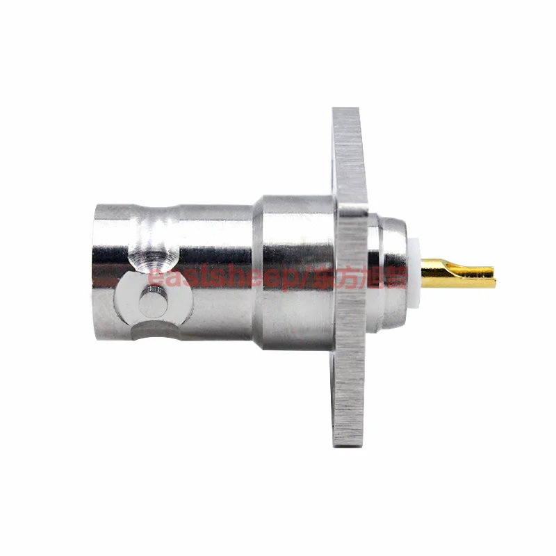 Eastالأغنام RF موصل BNC-KF-1 BNC-50KF مع شفة لوحة هيكل ثابتة Q9-KF