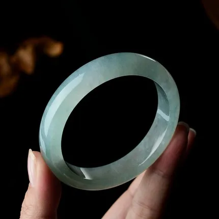 

Ювелирные изделия zheru, натуральные бирманские зеленые браслеты 54 мм-64 мм, элегантные принцессы