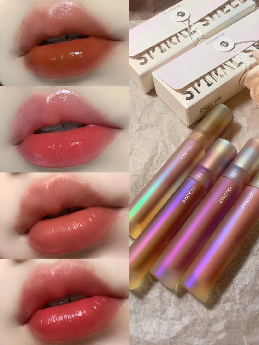 

Joocyee Lip Gloss Mirror Effect Women Beauty Cosmetic Lip Glaze Moisturizing Hydrating Nourishing Lipstick Waterproof