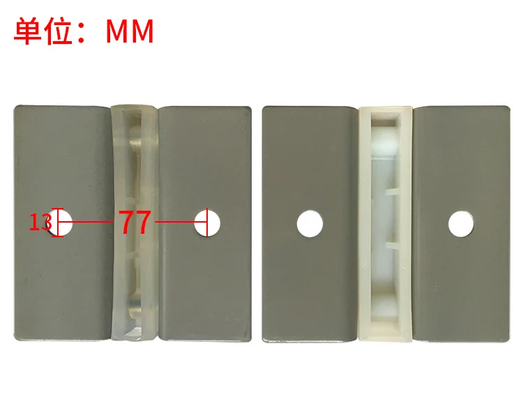 1piece Counterweight Guide Boots Auxiliary Rail Guide Boots 120 Shoe Lining Elevator Accessories