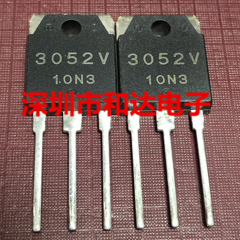 (5 Pieces) 3052V SI3052V TO-3P 5V 2A /  BCR30AM-8 TO-3P / GT50N324 2SK1835 K1835 1500V 10A TO-3P